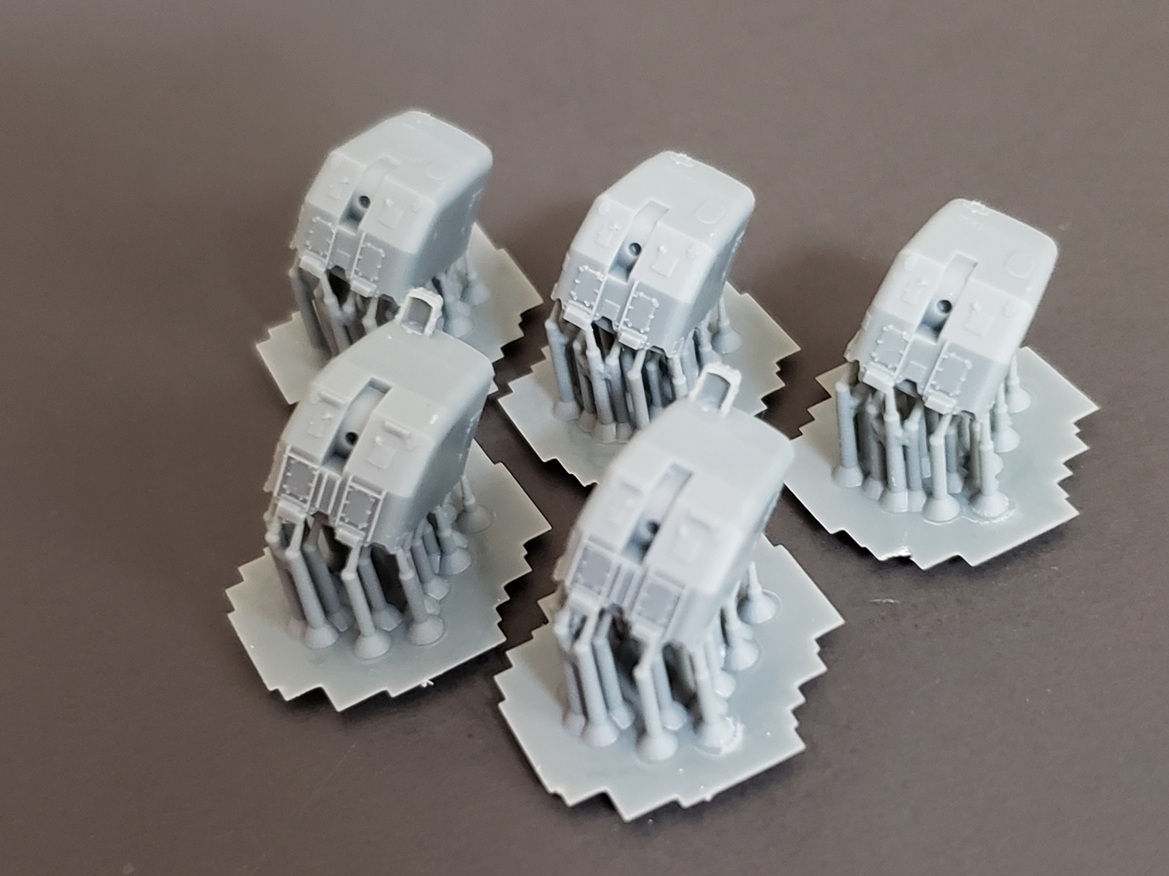 1/350 "Square-Bridge" Fletcher-class 5"/38 cal. Mk. 30 Mounts (Turrets)