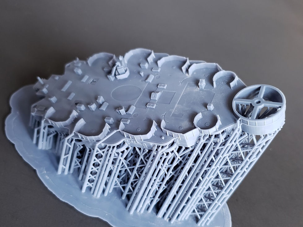Thumbnail: 1/426 USS Arizona BB-39 Boat Deck and Casemate