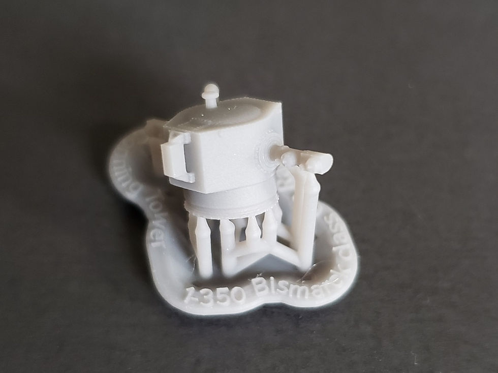 Thumbnail: 1/350 Bismarck and Tirpitz Main Battery Rangefinders