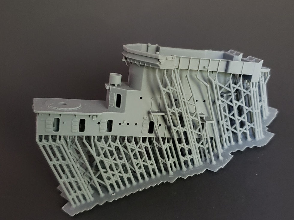 Thumbnail: 1/350 USS Saratoga CV-3 Island, 1944-1945