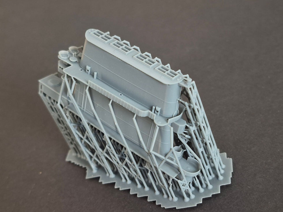 Thumbnail: 1/700 USS Saratoga CV-3 Funnel, 1941-1942