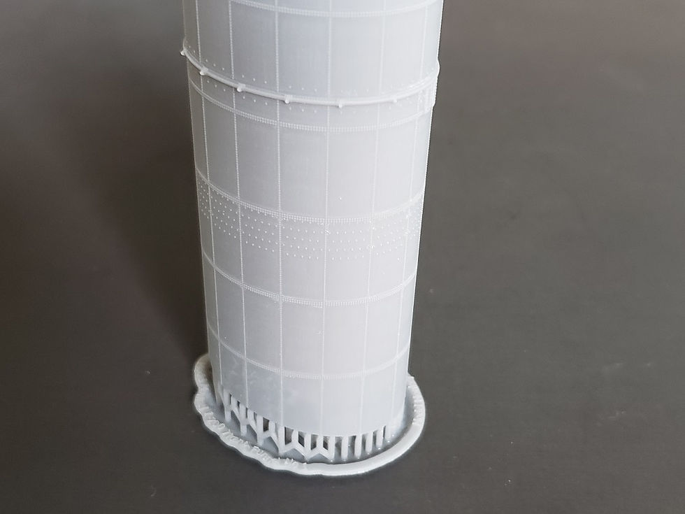 Thumbnail: 1/200 Titanic Funnels, no exterior pipes or whistles