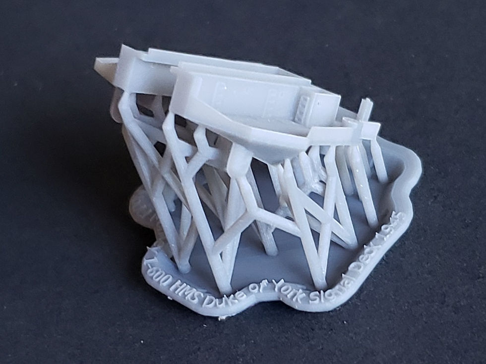 Thumbnail: 1/600 HMS Duke of York Signal Deck, 1945 British Pacific Fleet appearance