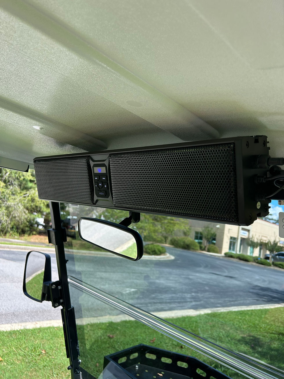 Thumbnail: New Lithium VCarts VC4 Cruiser 4 Seater with Bluetooth Soundbar