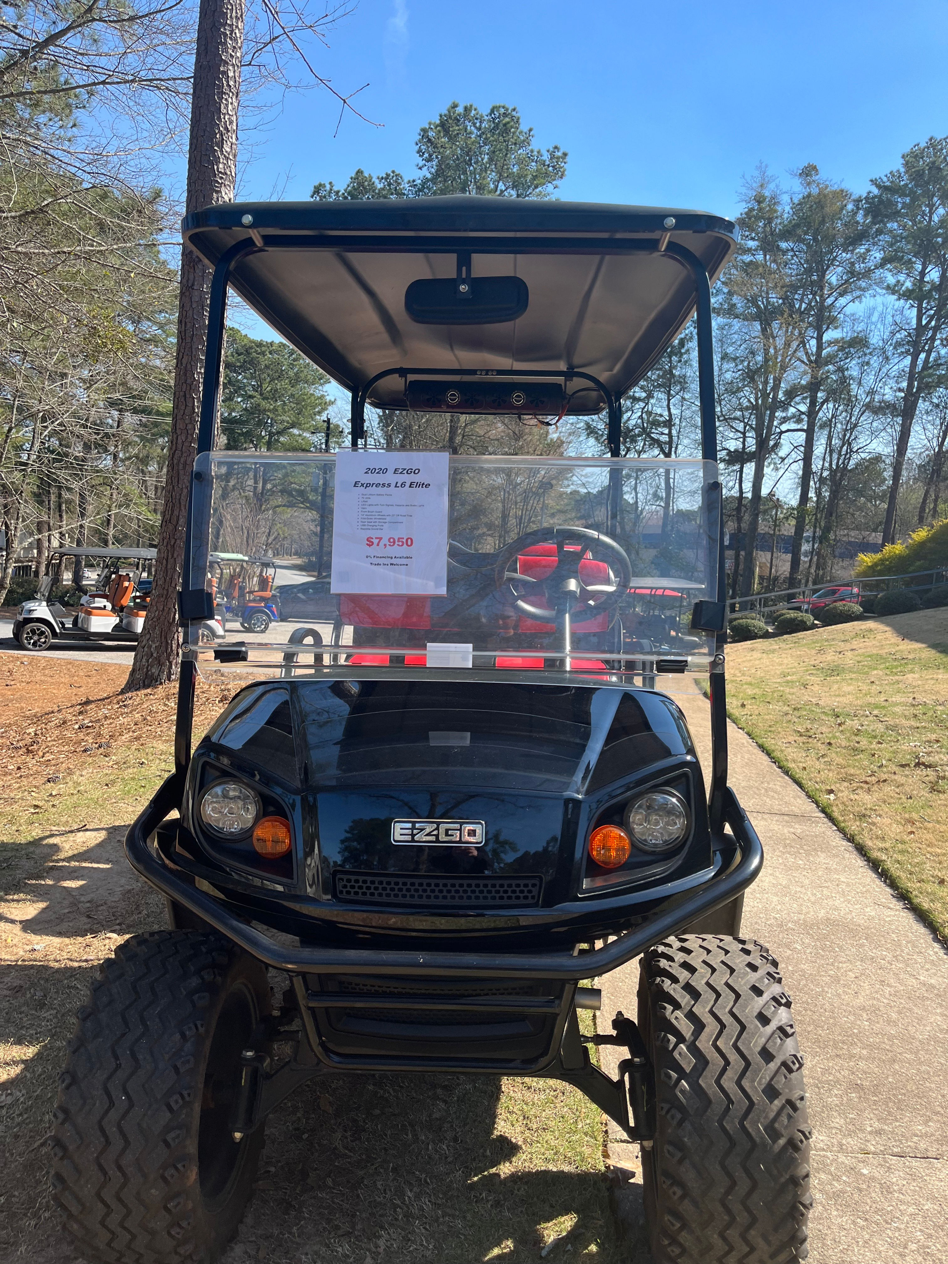 2020 EZGO Express L6 Elite