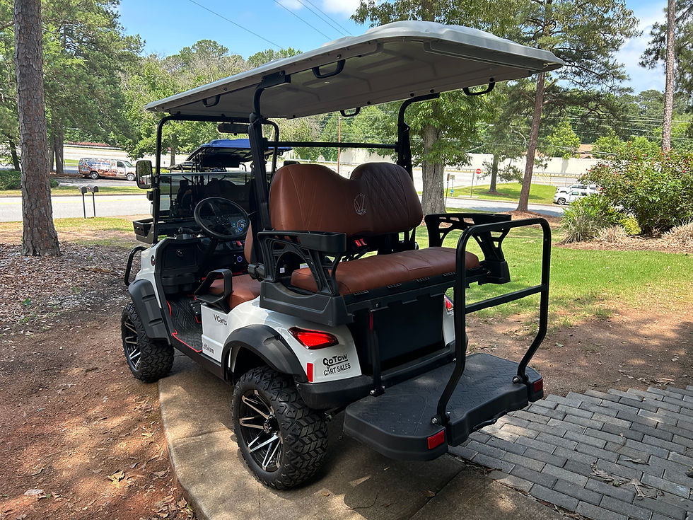 Thumbnail: New 2024 VCarts VC4 Lifted Lithium Golf Cart