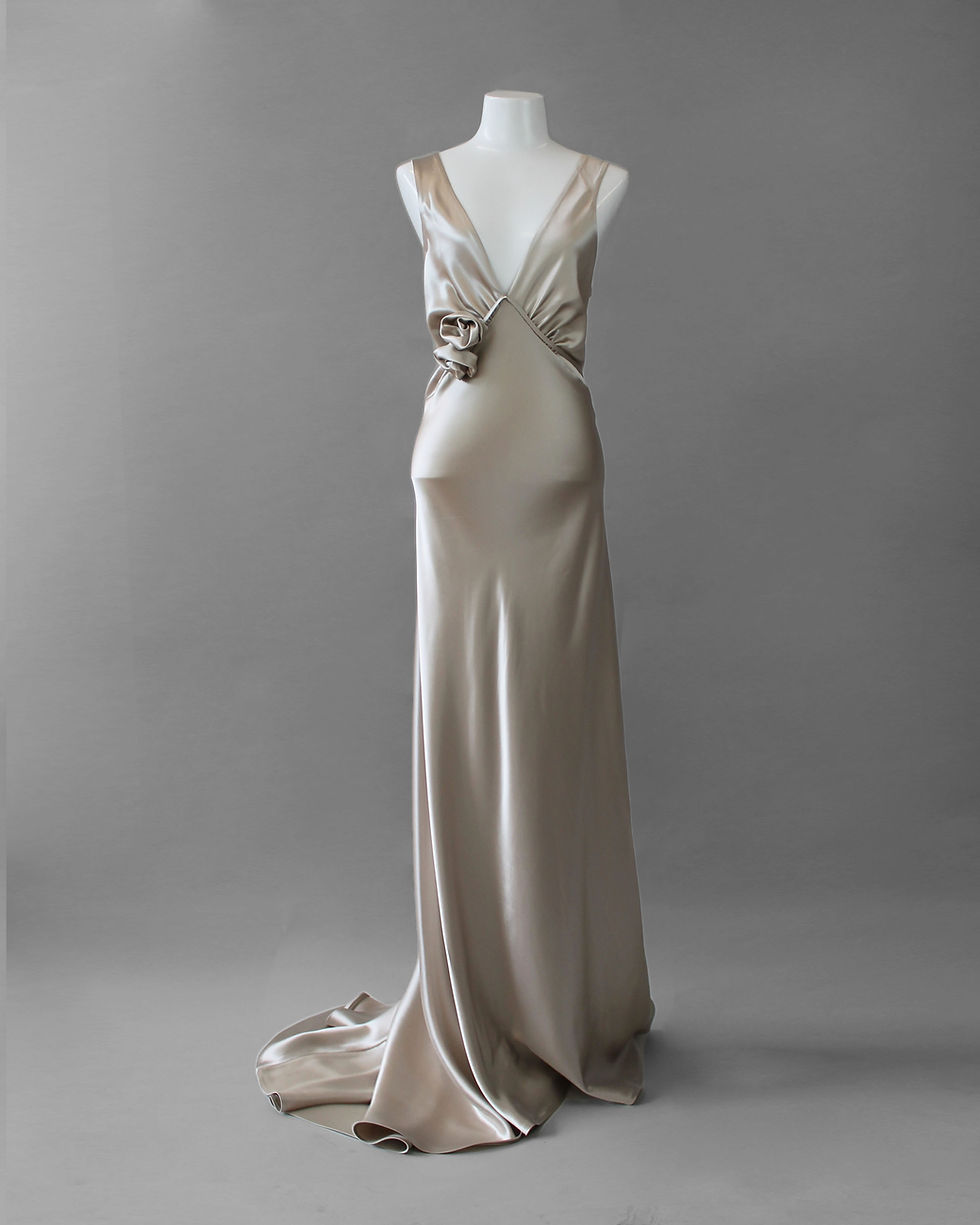 Thumbnail: THE TATIANA DRESS WITH ROSES