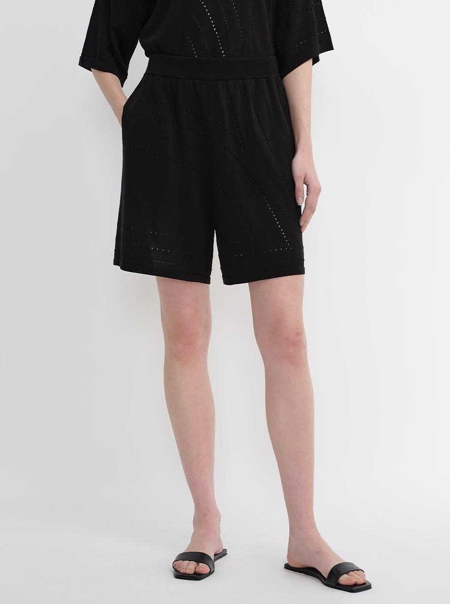 Miniatura: Customized Acetate Cotton Geometric Lines Knitted Suit