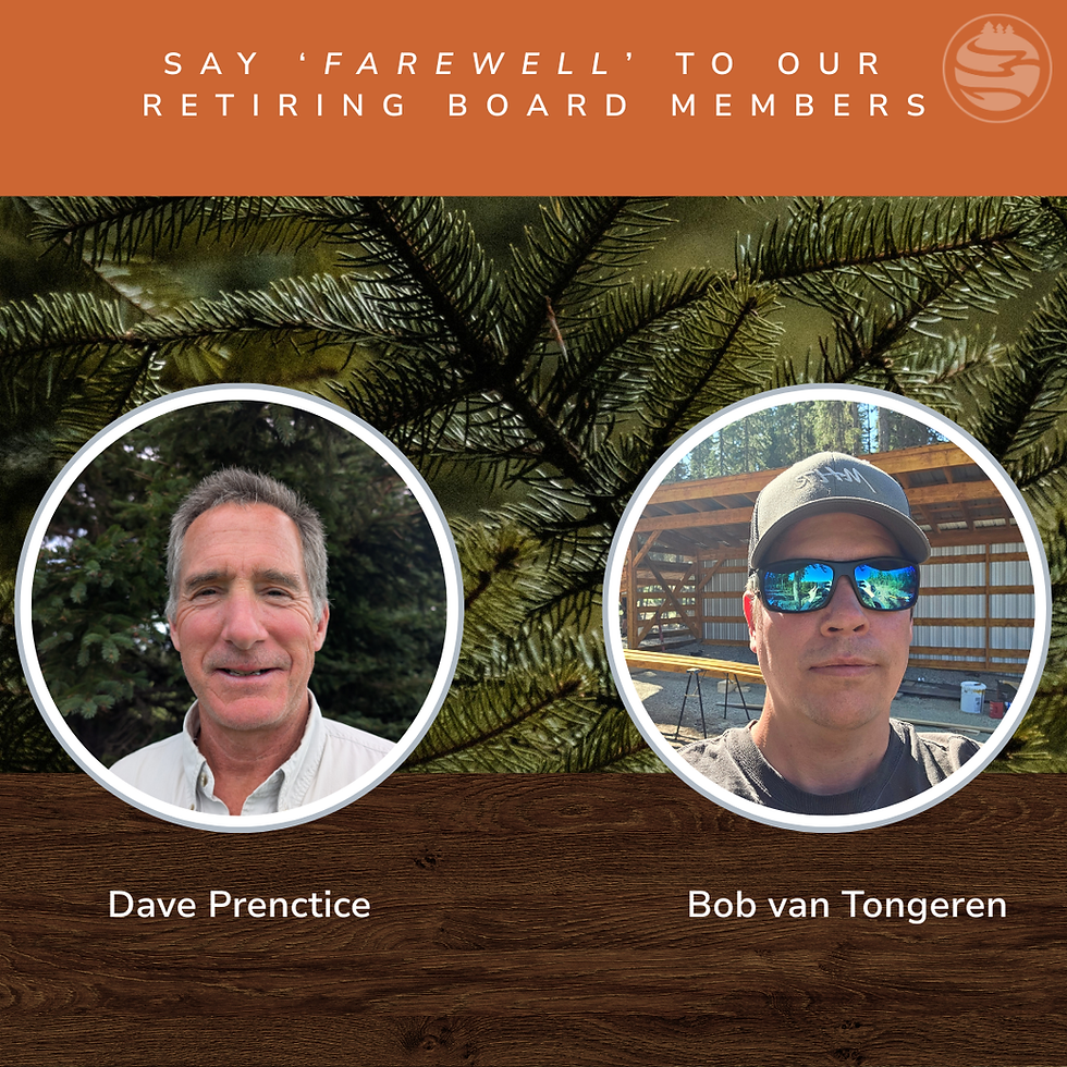 Recognizing Years of Service to the Logan Lake Community Forest