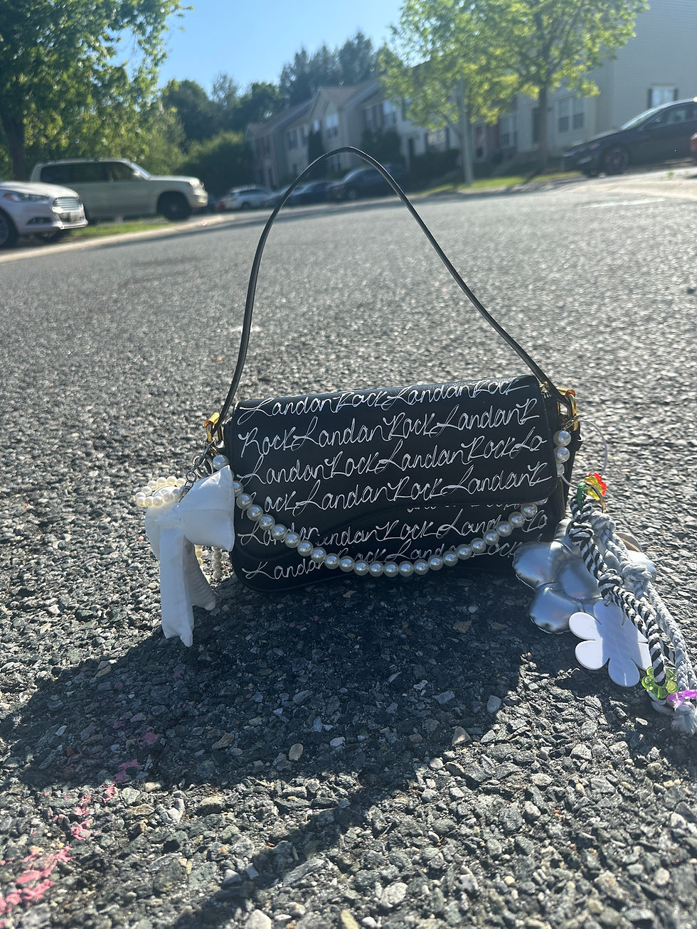Thumbnail: OREO SCRIPT SHOULDER BAG