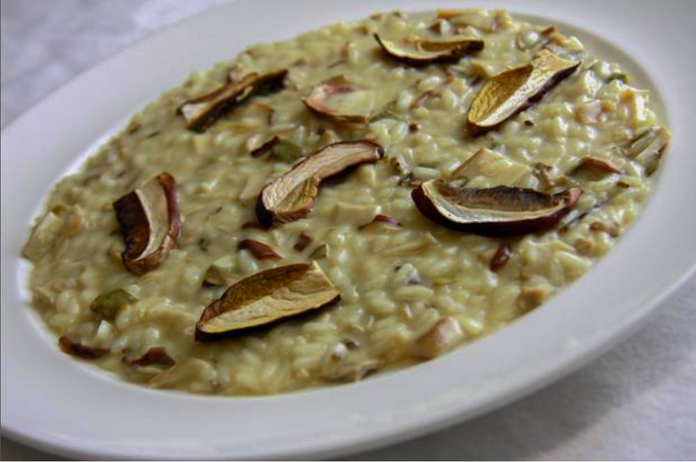 Risotto ai funghi Porcini