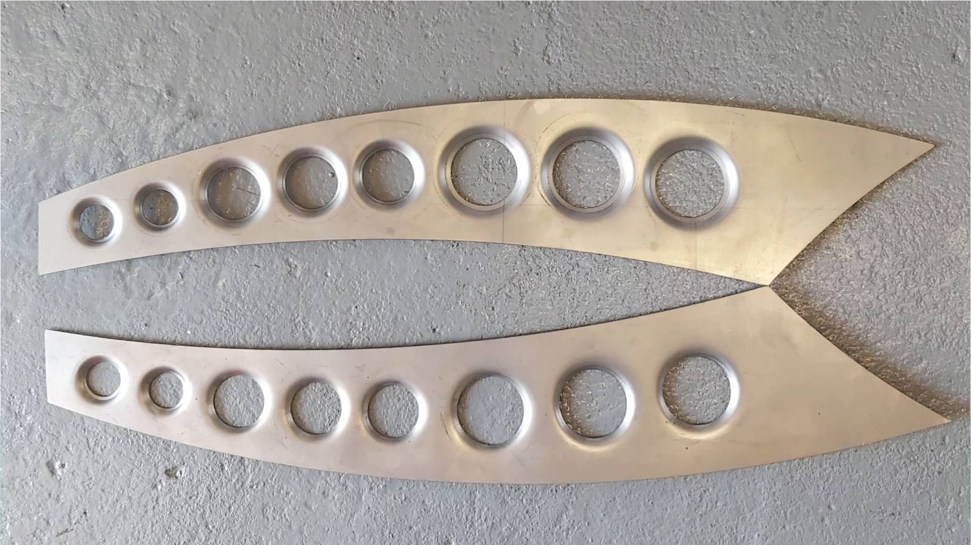 B piller cage gussets pair