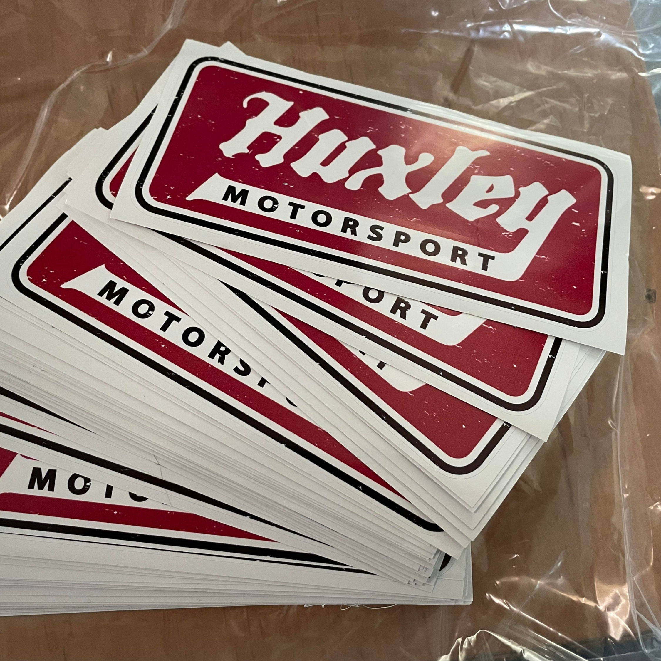 Huxley Motorsport Slap Sticker