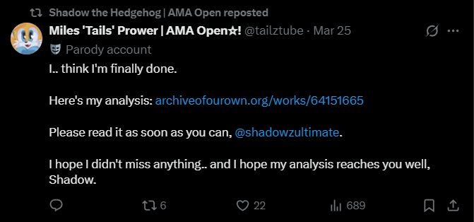 6 | Tails Completed Analysis