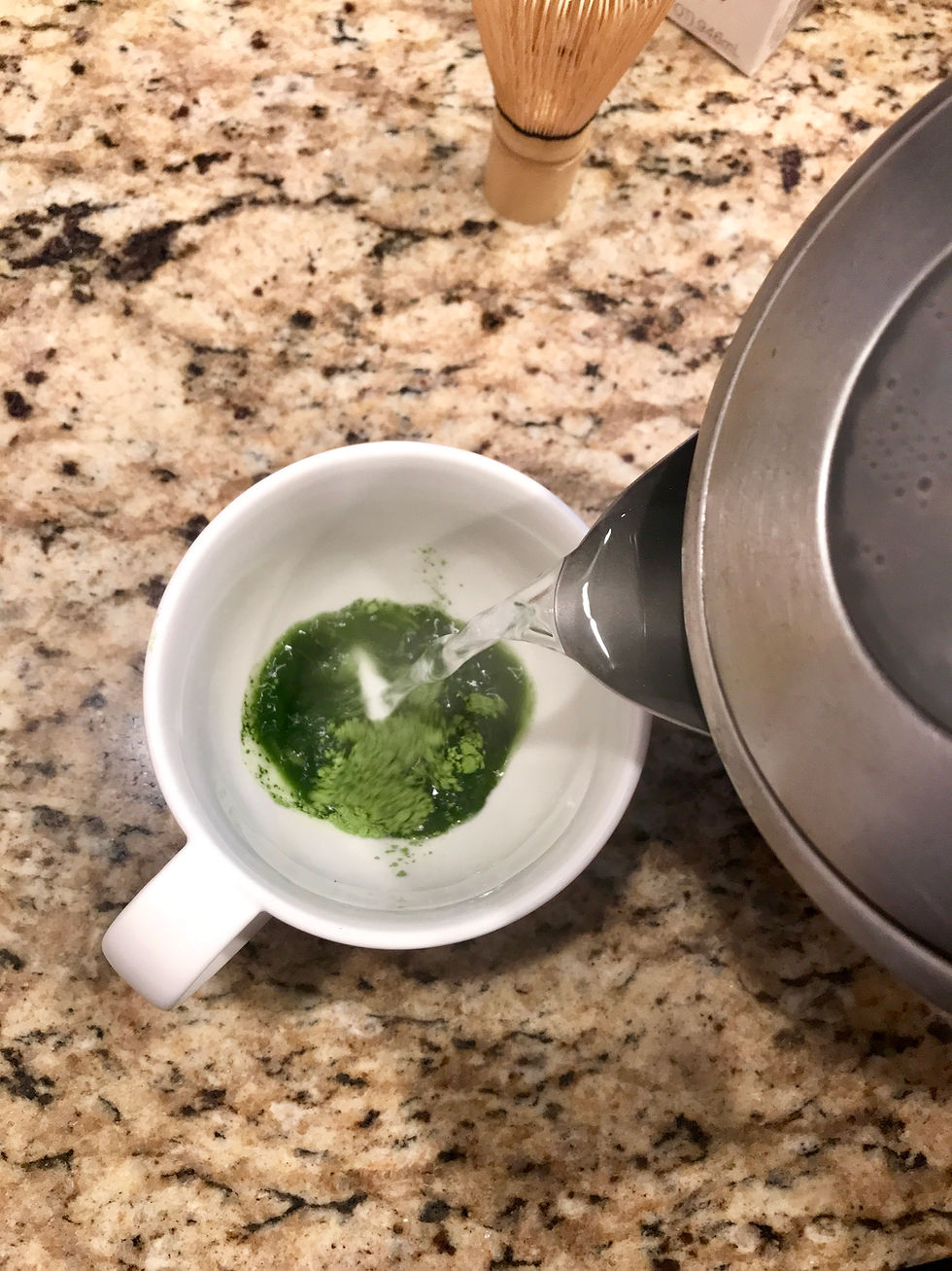 how to make matcha lattes