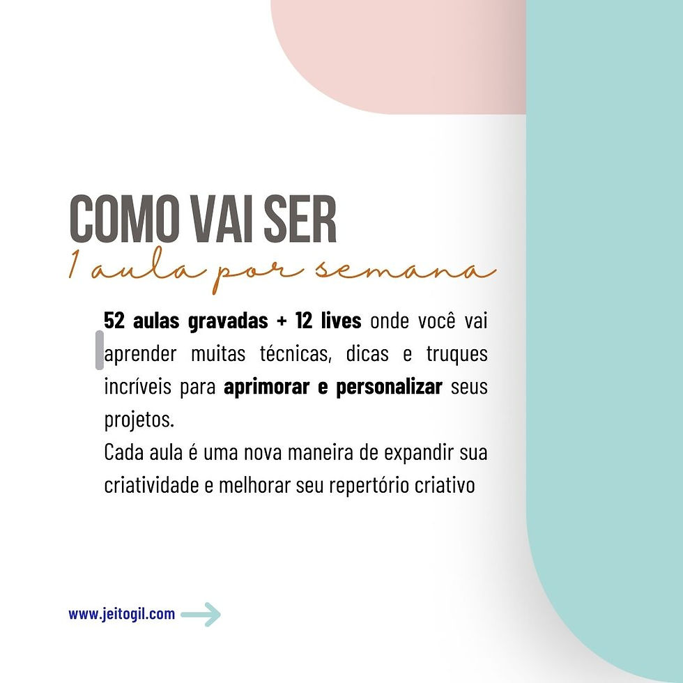 Miniatura: Curso 52 MANEIRAS PARA CRIAR - ANO 5