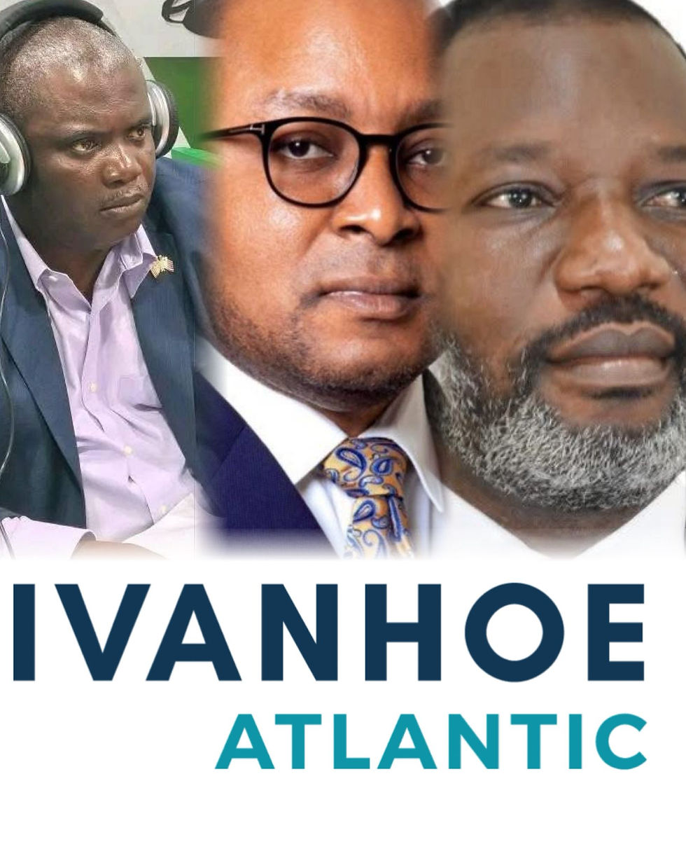 L-R: Senator Saah Joseph, Transport Minister Sirleaf Ralph Tyler, and NIC Executive Director Melvin Sheriff