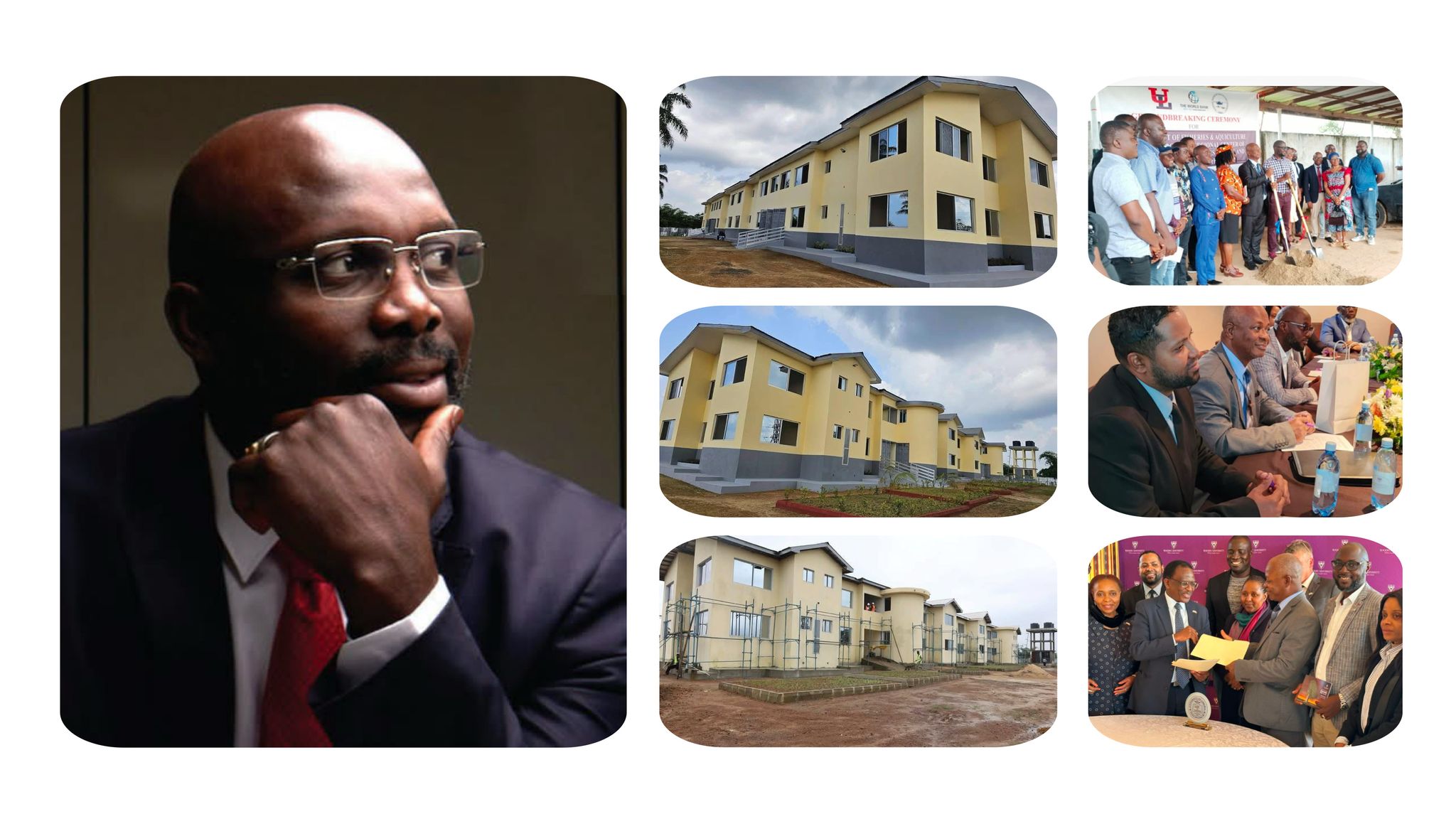 Weah-Led NAAFAA Project at the University of Liberia Campus Hits 98% Completion