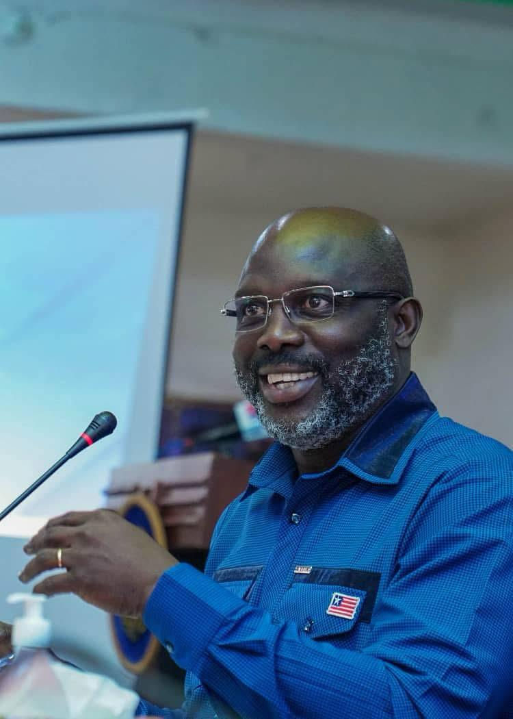 Former President George Weah