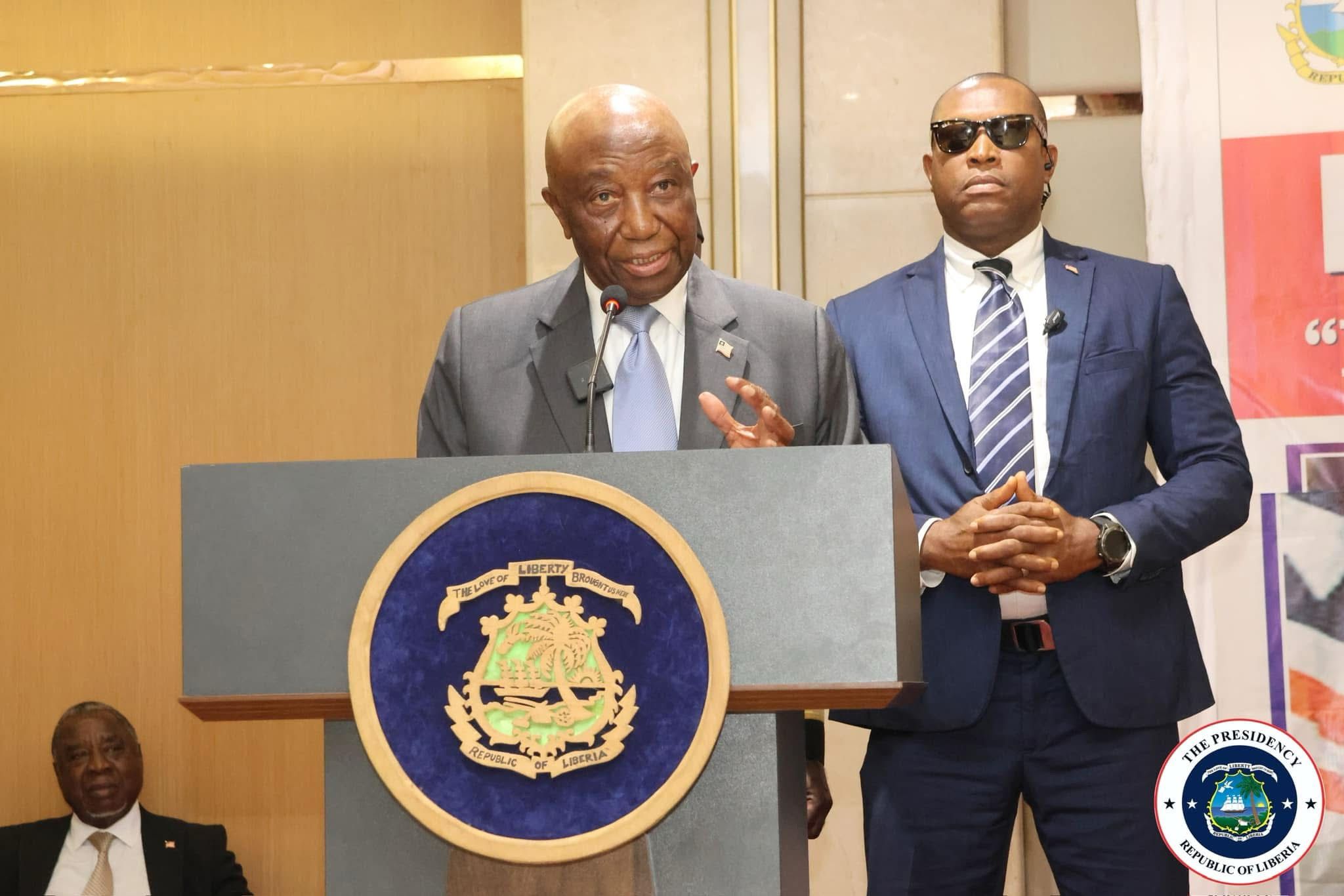 President Boakai Mocks Diaspora Liberians