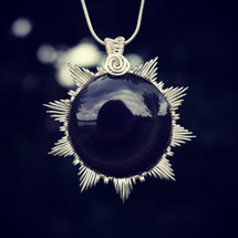 Rainbow Obsidian - Rays of the Sun
