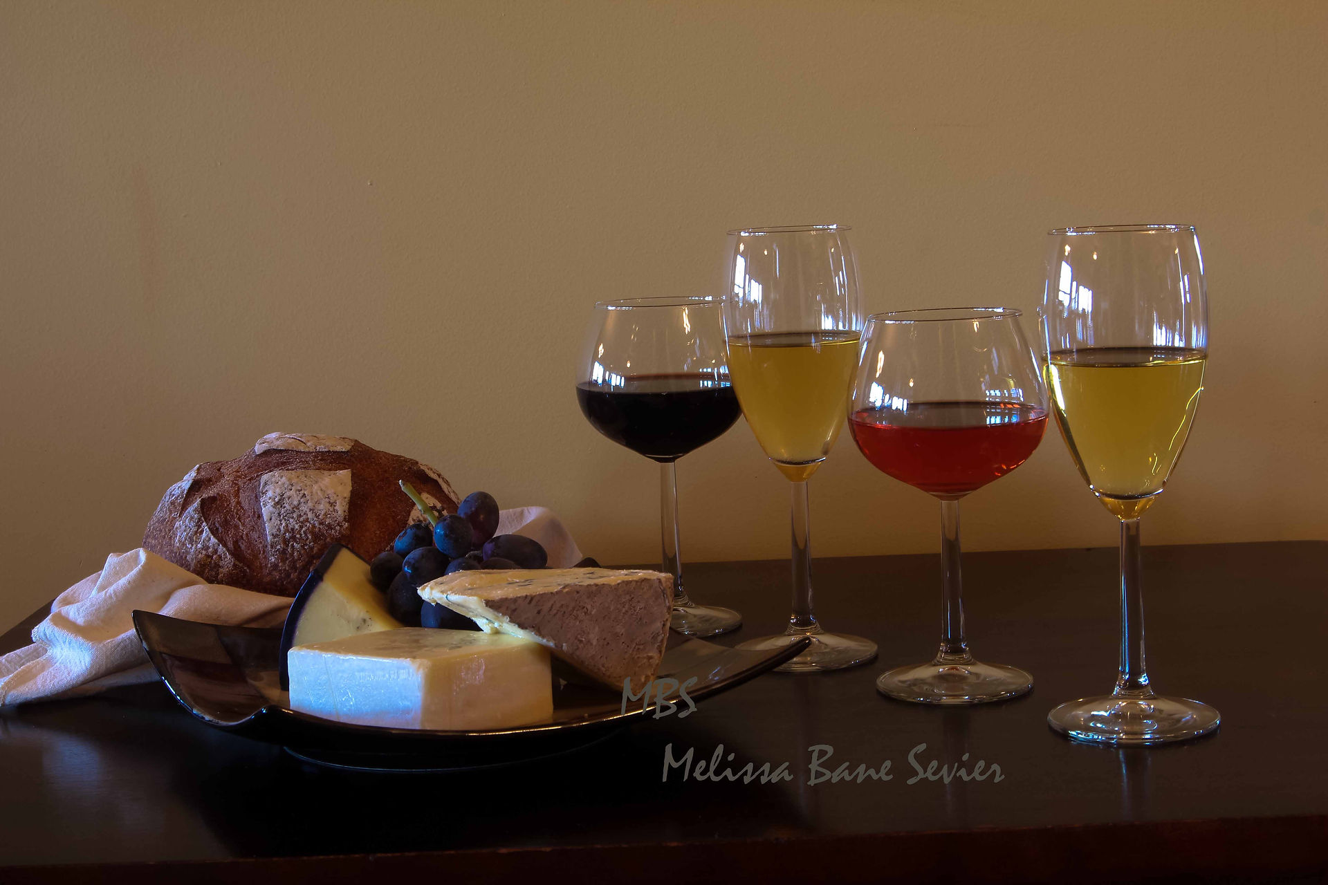 wine, bread, cheese, copyright