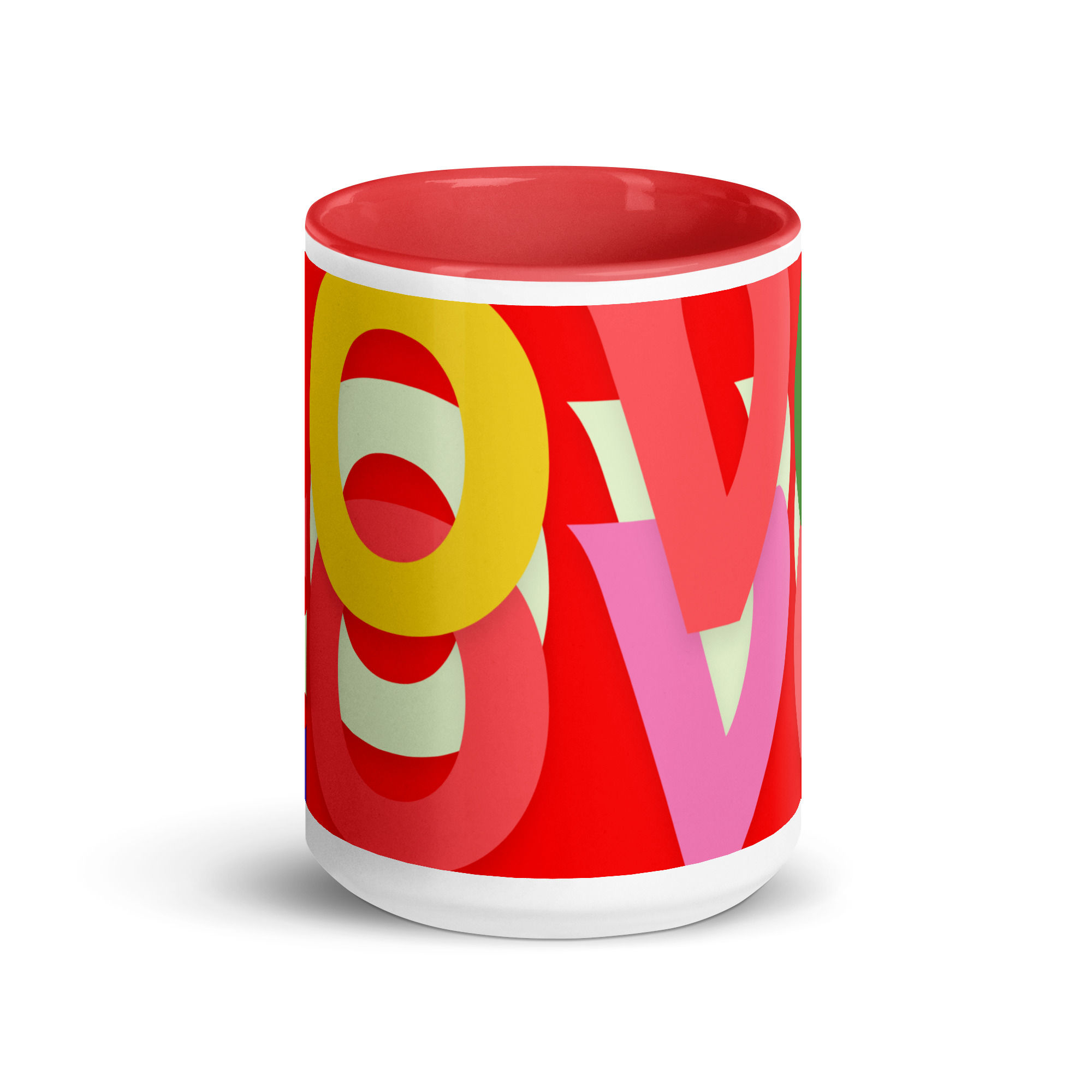 COLOR ME LOVE Coffee Mug 15oz