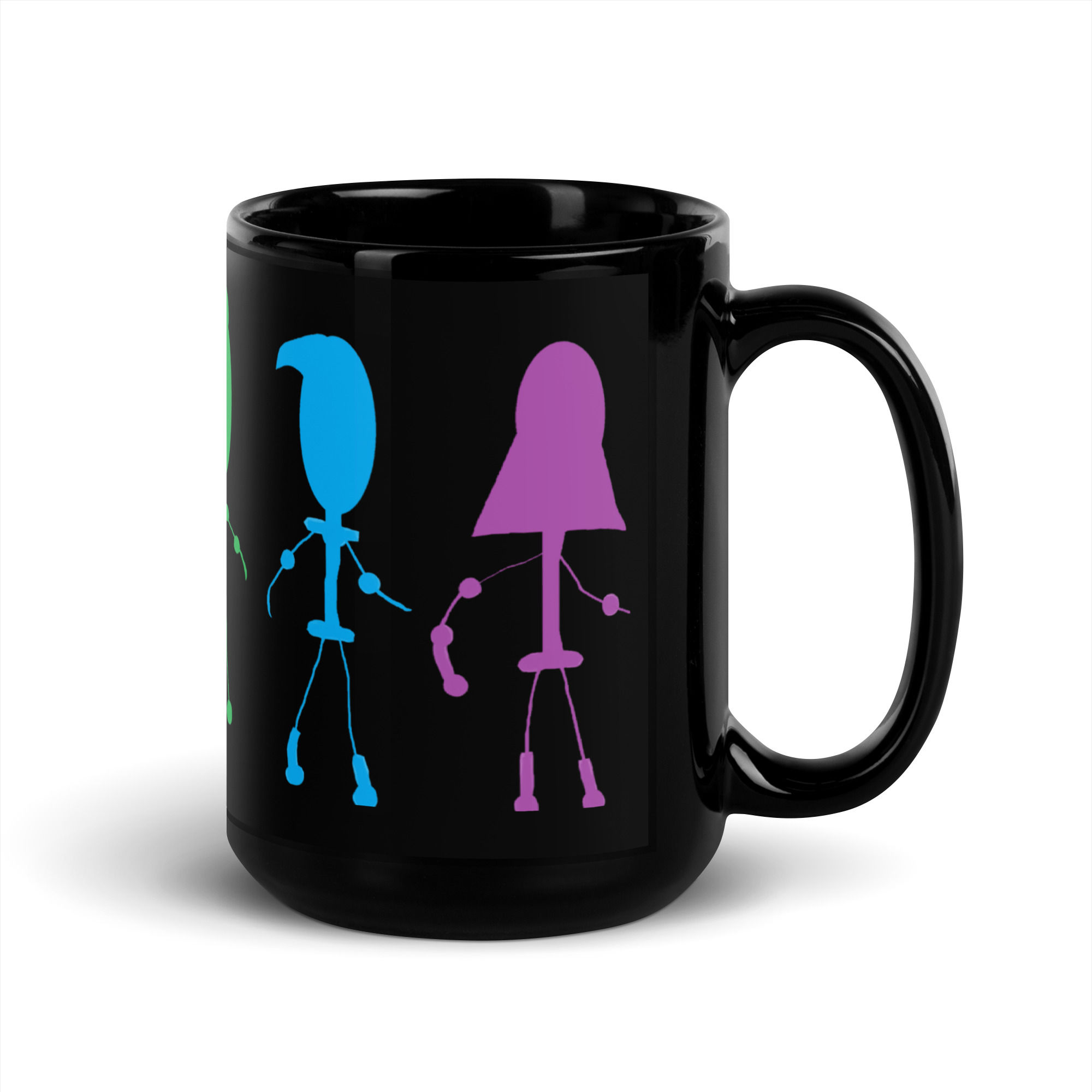 COLORFUL GIRLS Coffee Mug 15oz
