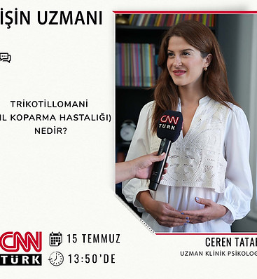 CNN Türk trikotillomani röportajı