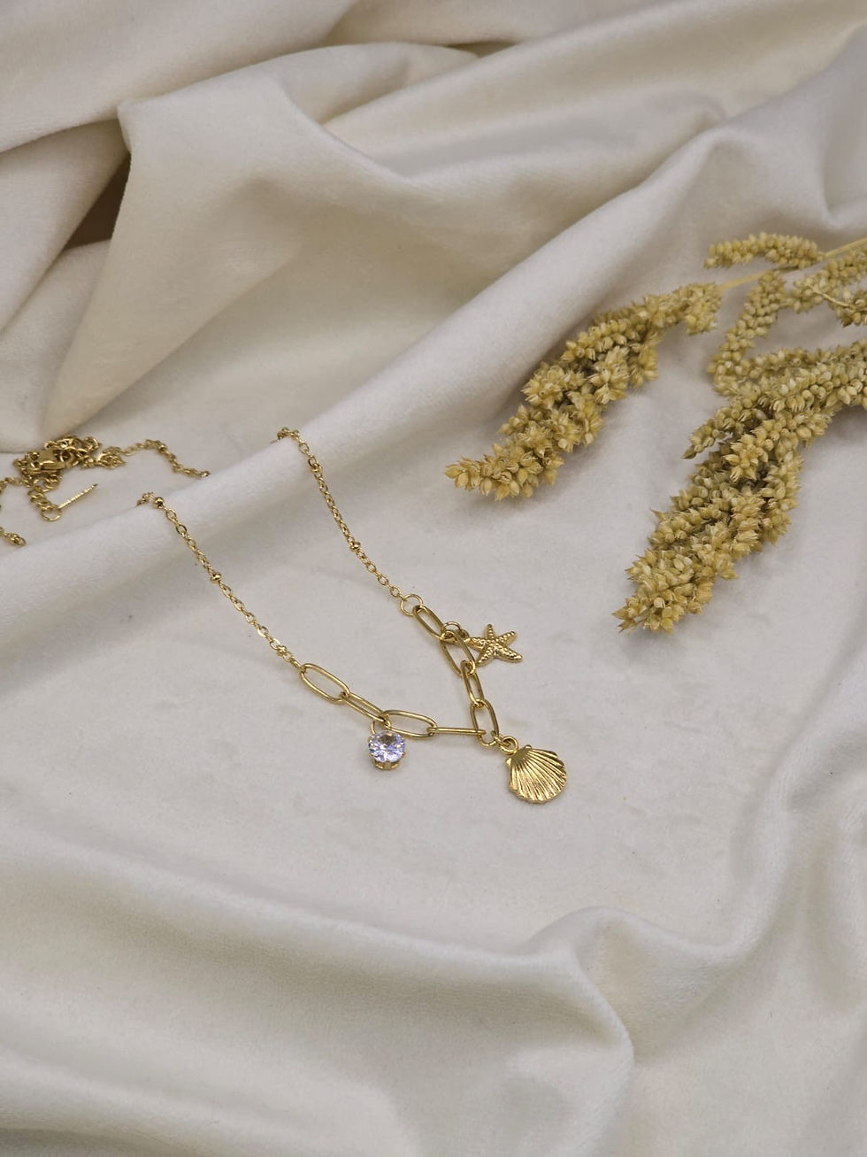 Thumbnail: mermaid mood necklace for women
