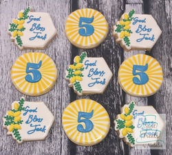 Baptism & Birthday cookies