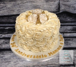 Buttercream Anniversary cake