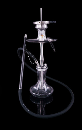 Dschinni Sparrow Silver Hookah Set - Blow Off | Kings Shisha Dschinni Sparrow Silver Hookah Set - Blow Off | Kings Shisha