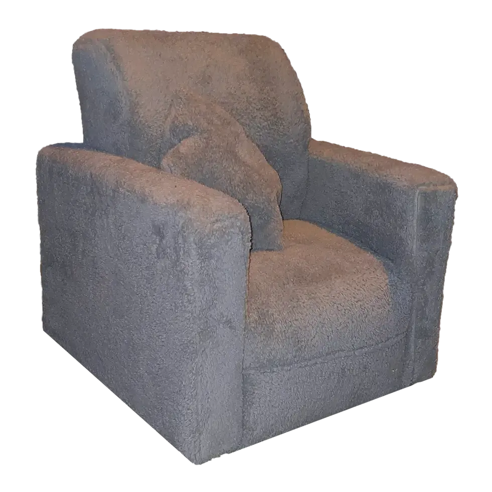 Sofa Infantil HVM Gris Corderito Tomas