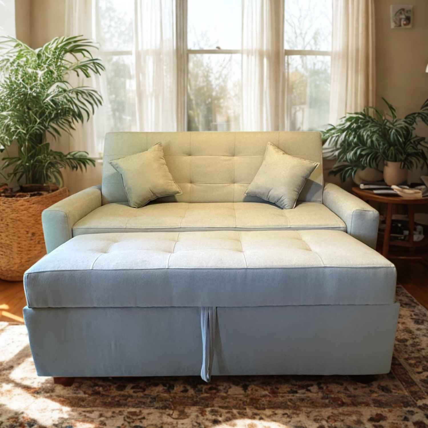 Sofa Cama HVM Cinema 2C Beige Lino