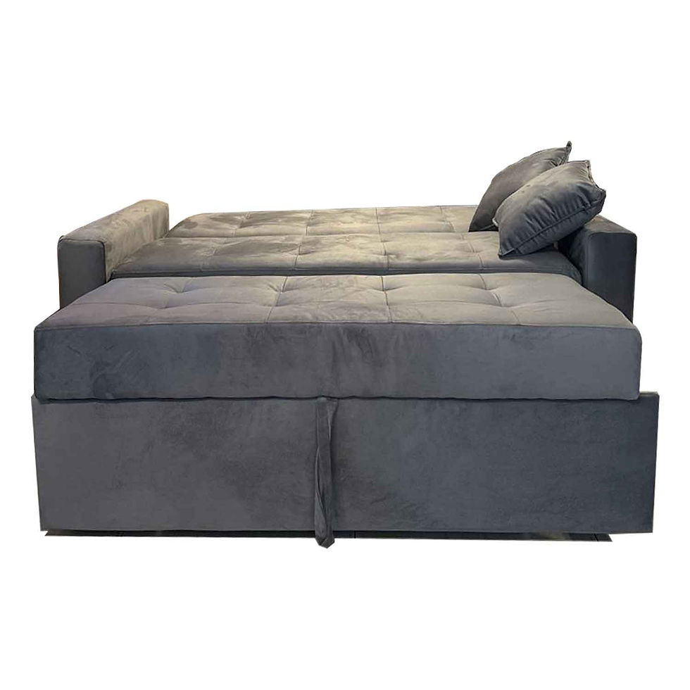 Miniatura: Sofa Cama HVM Cinema 3C Gris Felpa