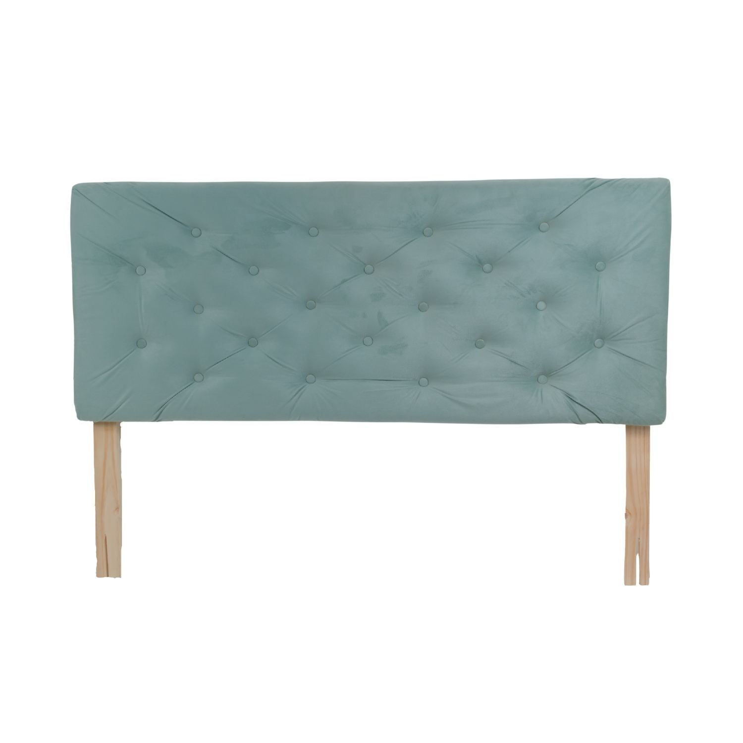 Respaldo HVM 2P Verde Menta Felpa