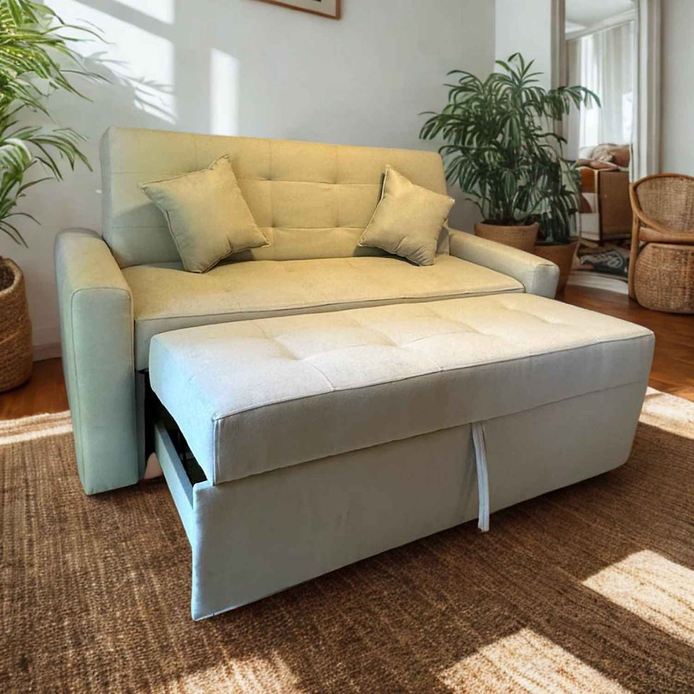 Sofa Cama HVM Cinema 3C Beige Lino