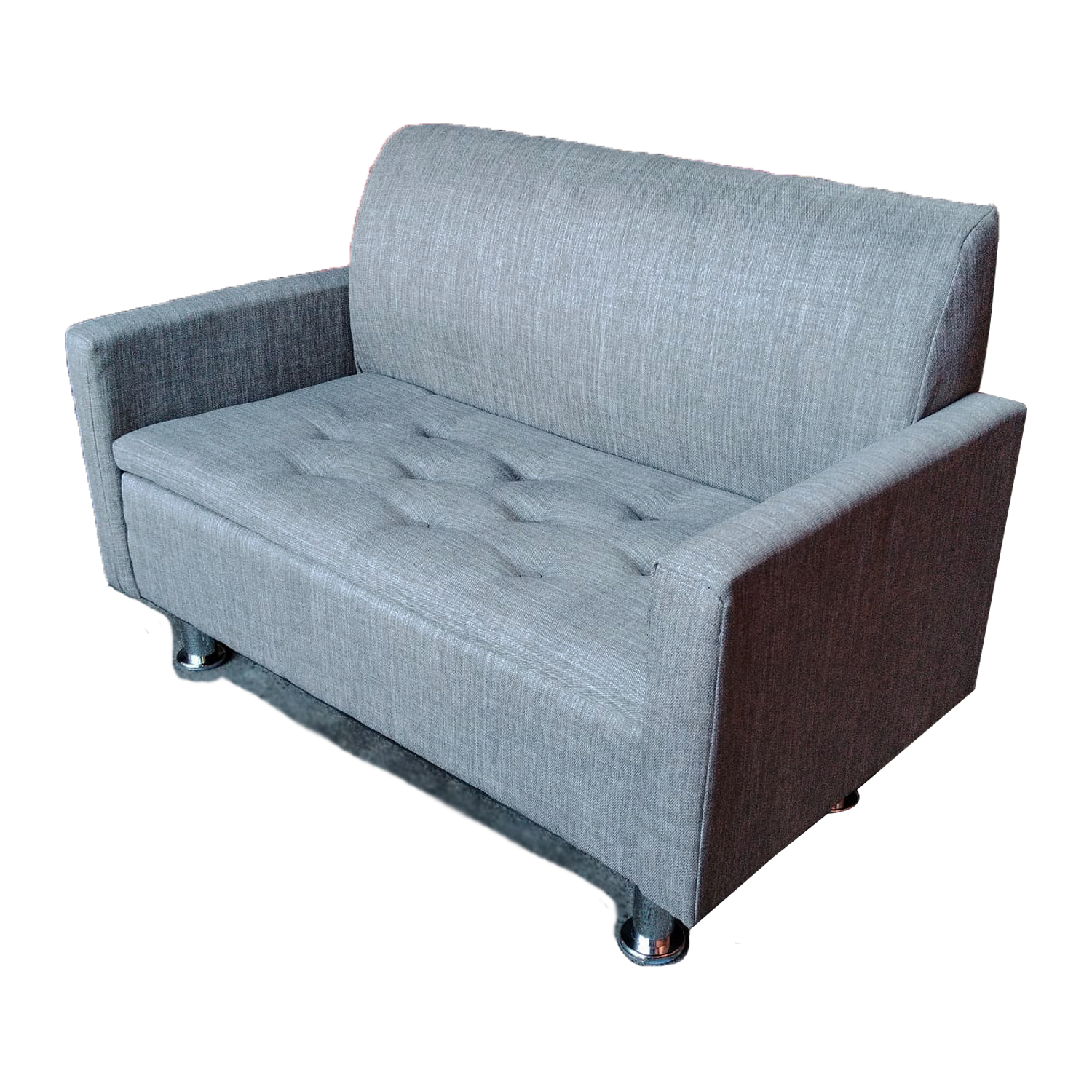 Mini Sillon Baul Lorenzo HVM Gris Lino