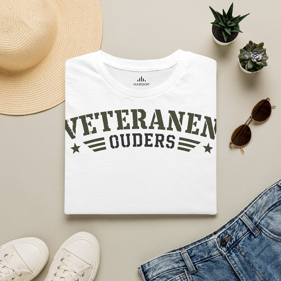 Thumbnail: T-shirt | Veteranen Ouders - logo voorkant