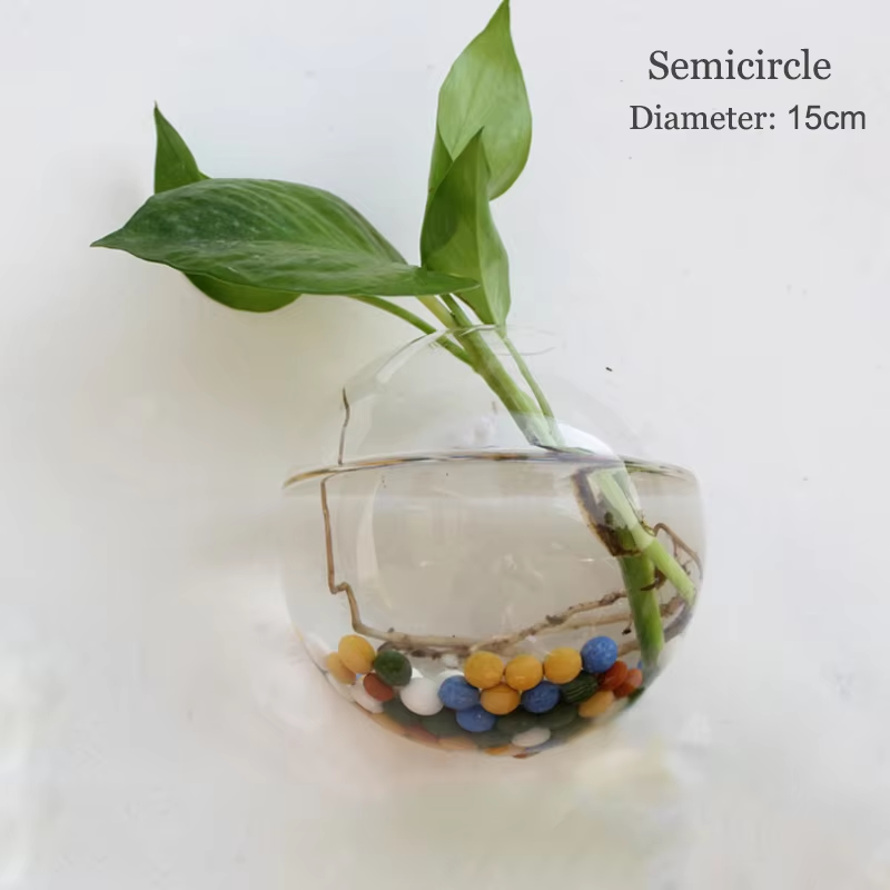 Thumbnail: Hanging Wall Glass Flower Vase/Fish Tank Aquarium