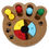 Thumbnail: Wooden Paw Shape Treat Food IQ Training Pet Toy