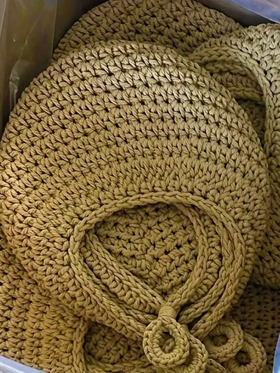 Thumbnail: Bohemian Woven Hanging Basket