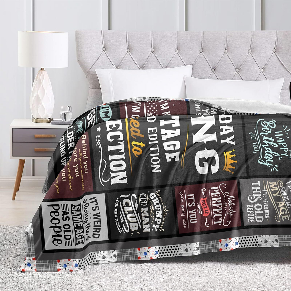 Thumbnail: Cozy Birthday King Blanket