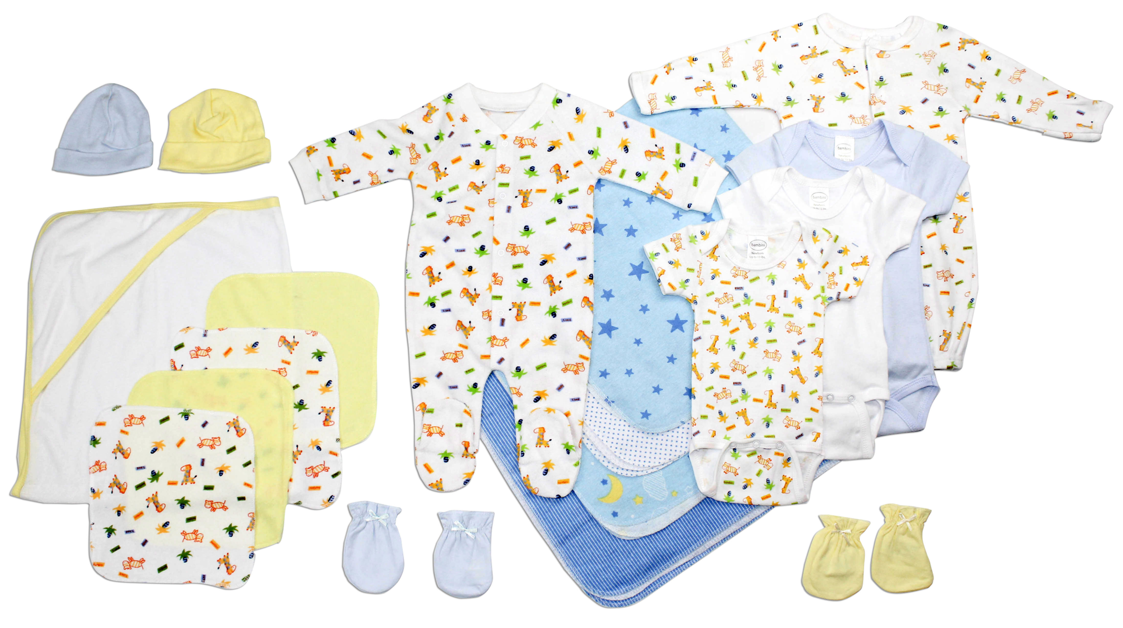 Newborn 18 Pc Layette Baby Shower Gift