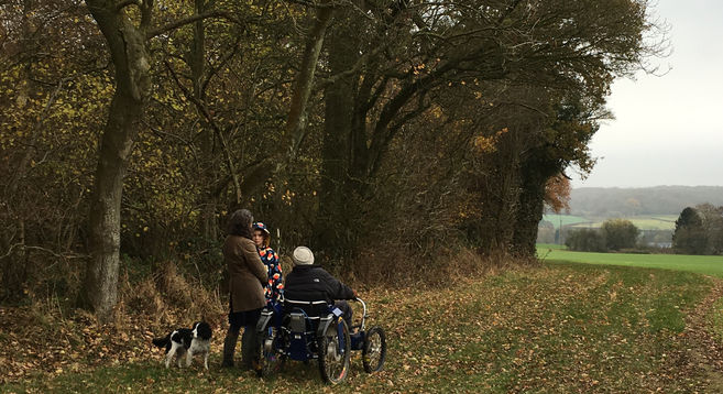 Off-road mobility vehicle at Shawgrove