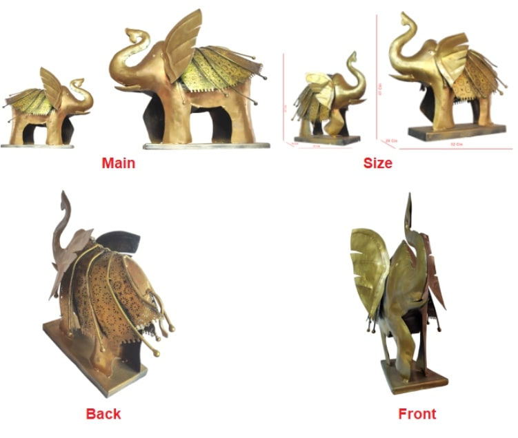 थंबनेल: Elephant Table Decor