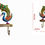 थंबनेल: Peacock Metal 3 Hook Key Holder Wall Decor