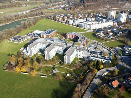 Drohnenaufnahme der BKH Kufstein