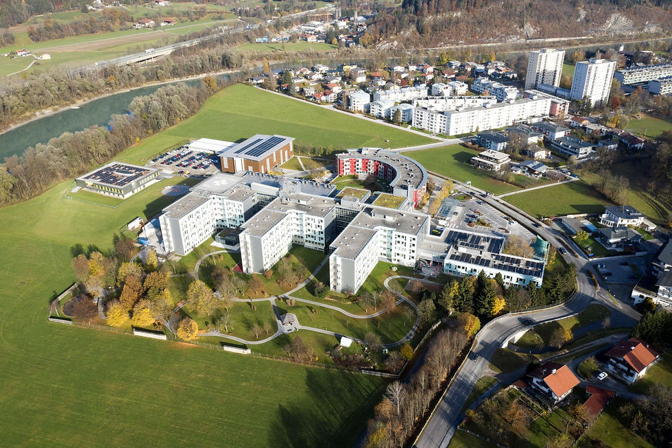 Drohnenaufnahme der BKH Kufstein